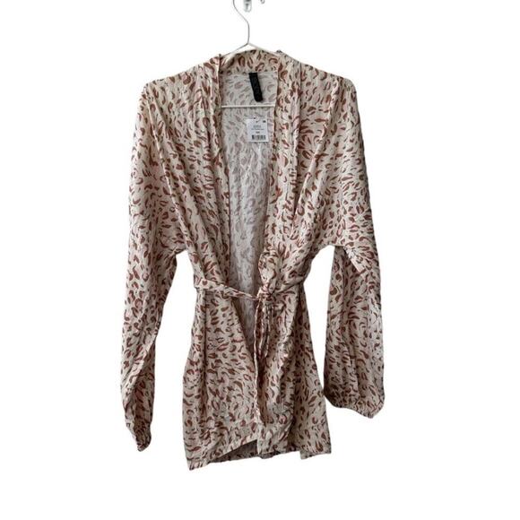 Cotton On Leopard Beach Cover Up Robe size XS/S - Picture 1 of 7